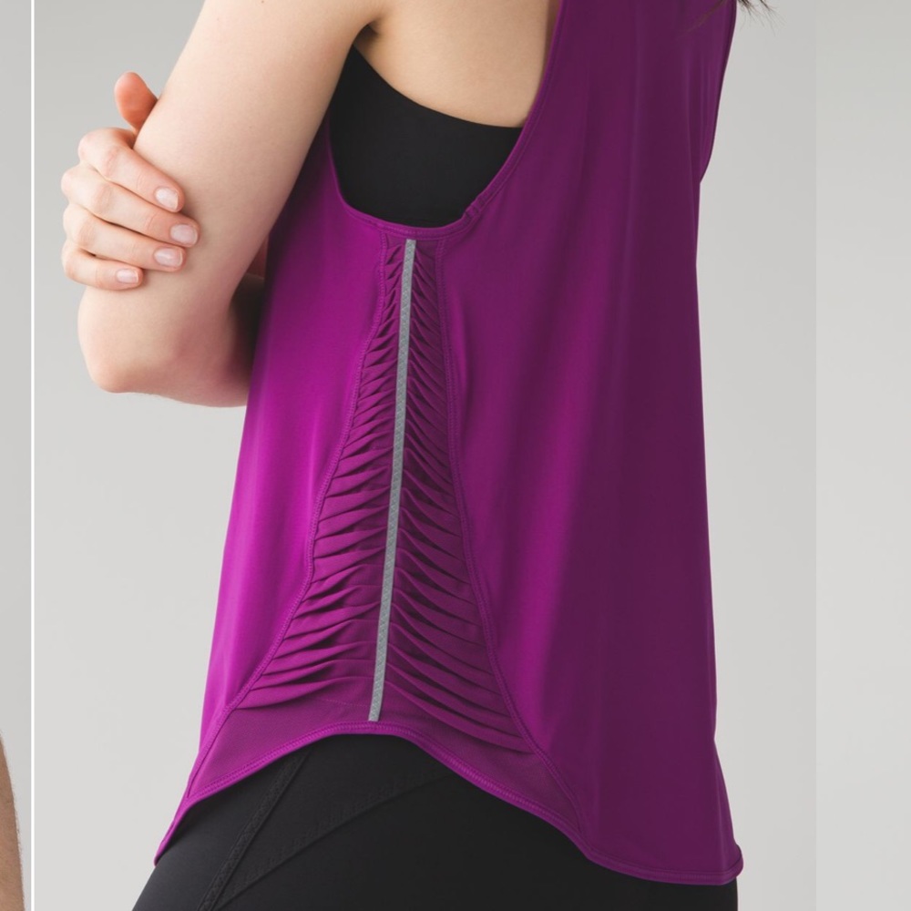 Lululemon Making Moves Tank Fuchsia
